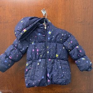OshKosh B'Gosh winter coat - 4 - Navy Stars